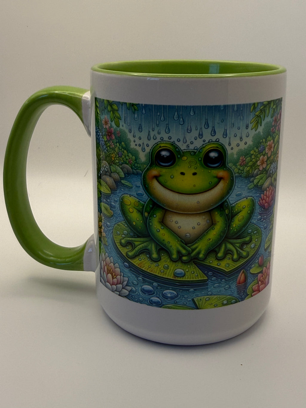 Lily Pad Frog Mug