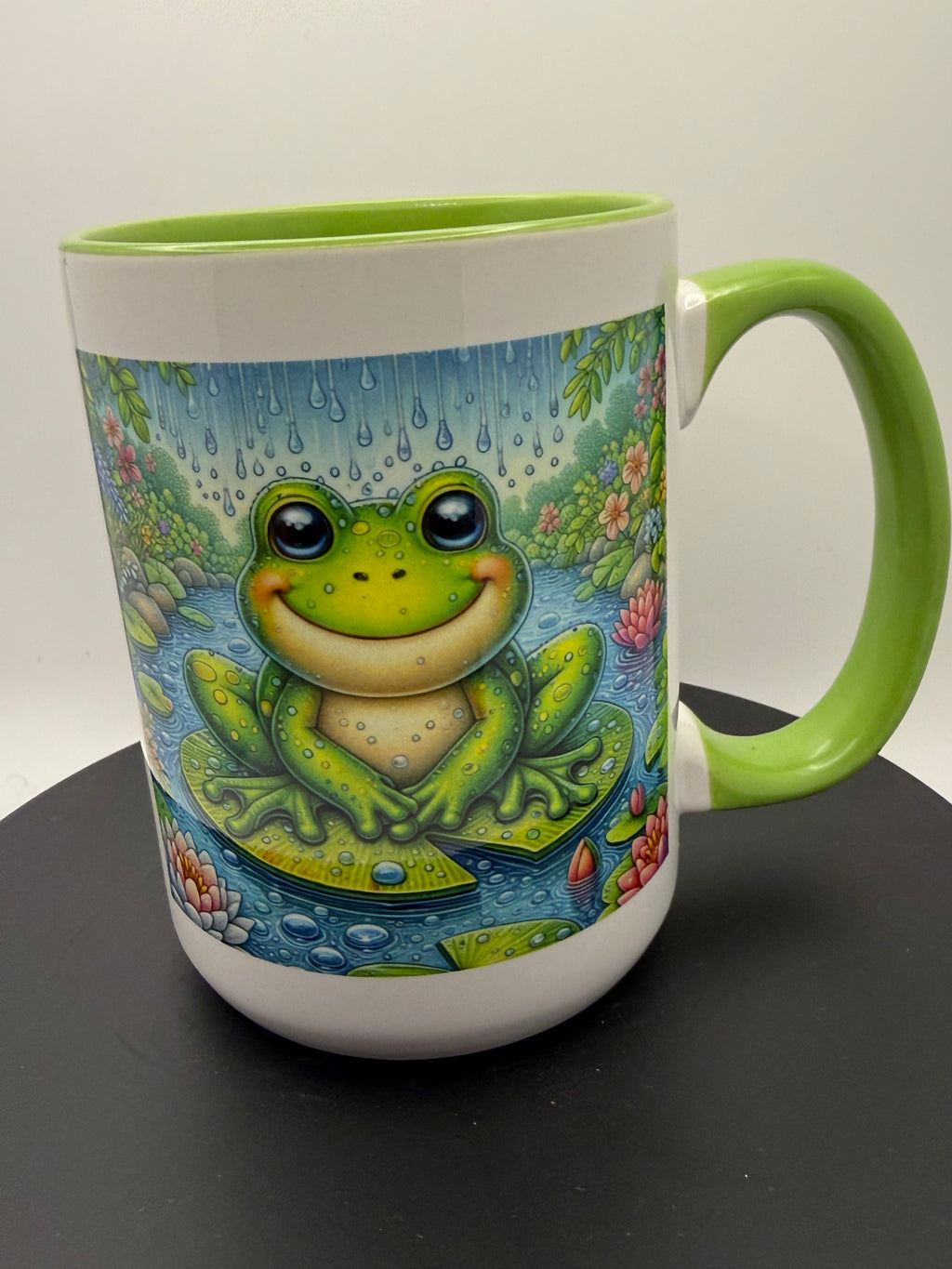 Lily Pad Frog Mug