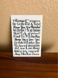 Family Tin Sign