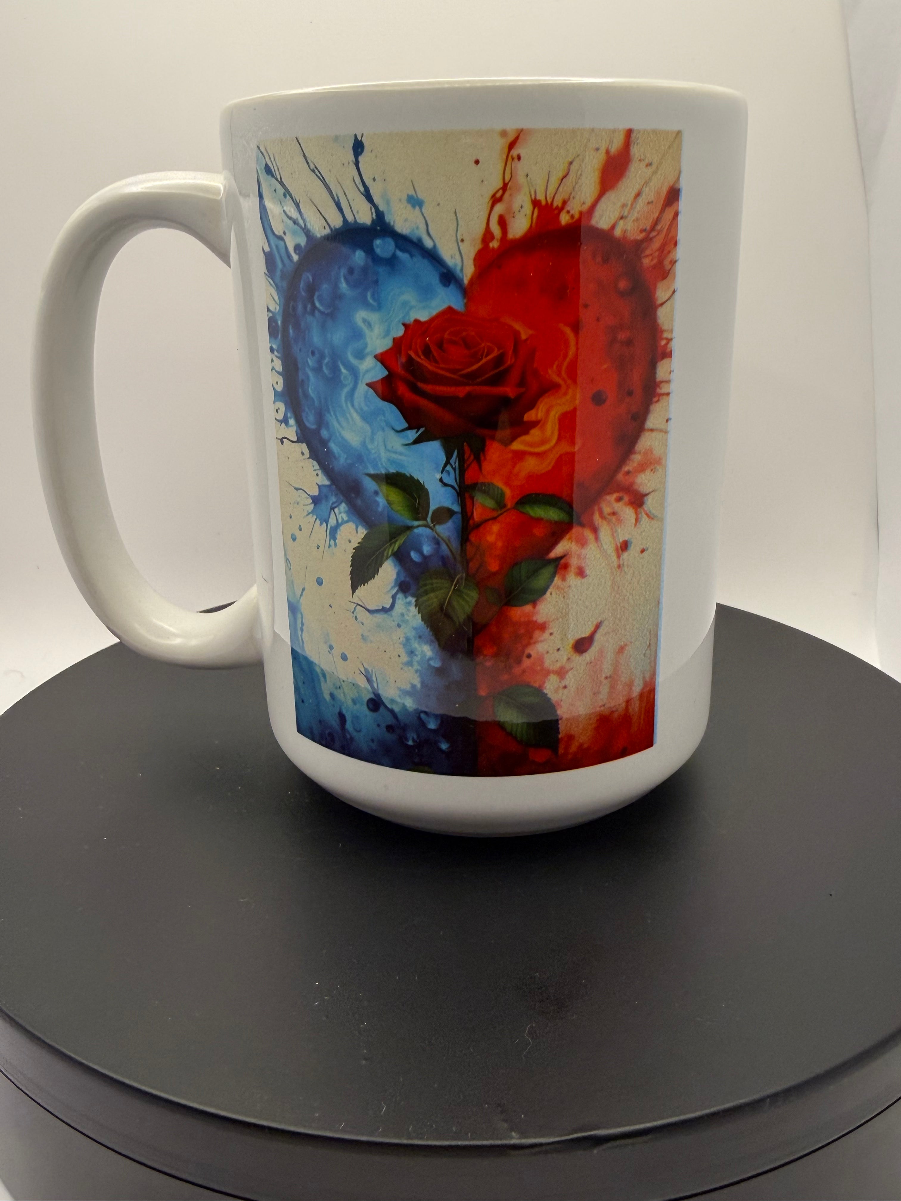 Elements of Love Rose Mug