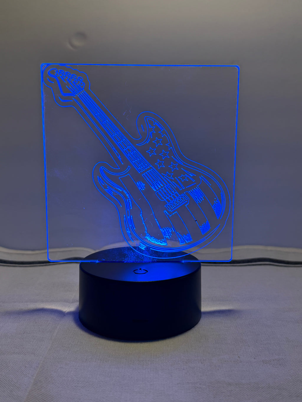 Guitar Customized Laser Engraved Acrylic LED (16 color) Light