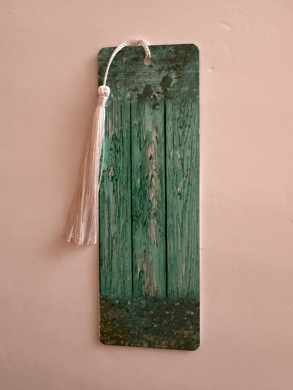 Rustic Turquoise Hearts Bookmark