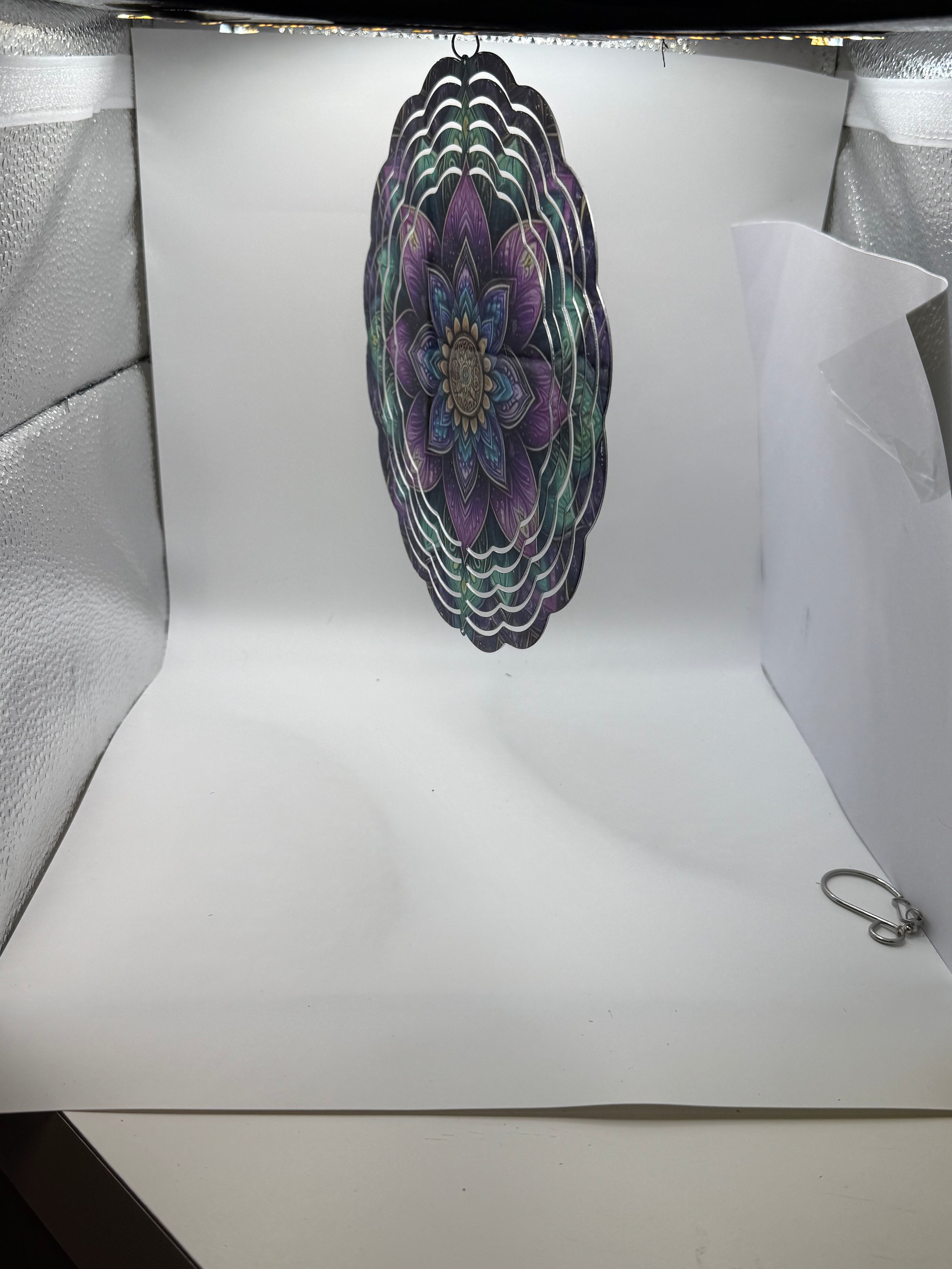 Mystic Mandala 8 " Wind spinner