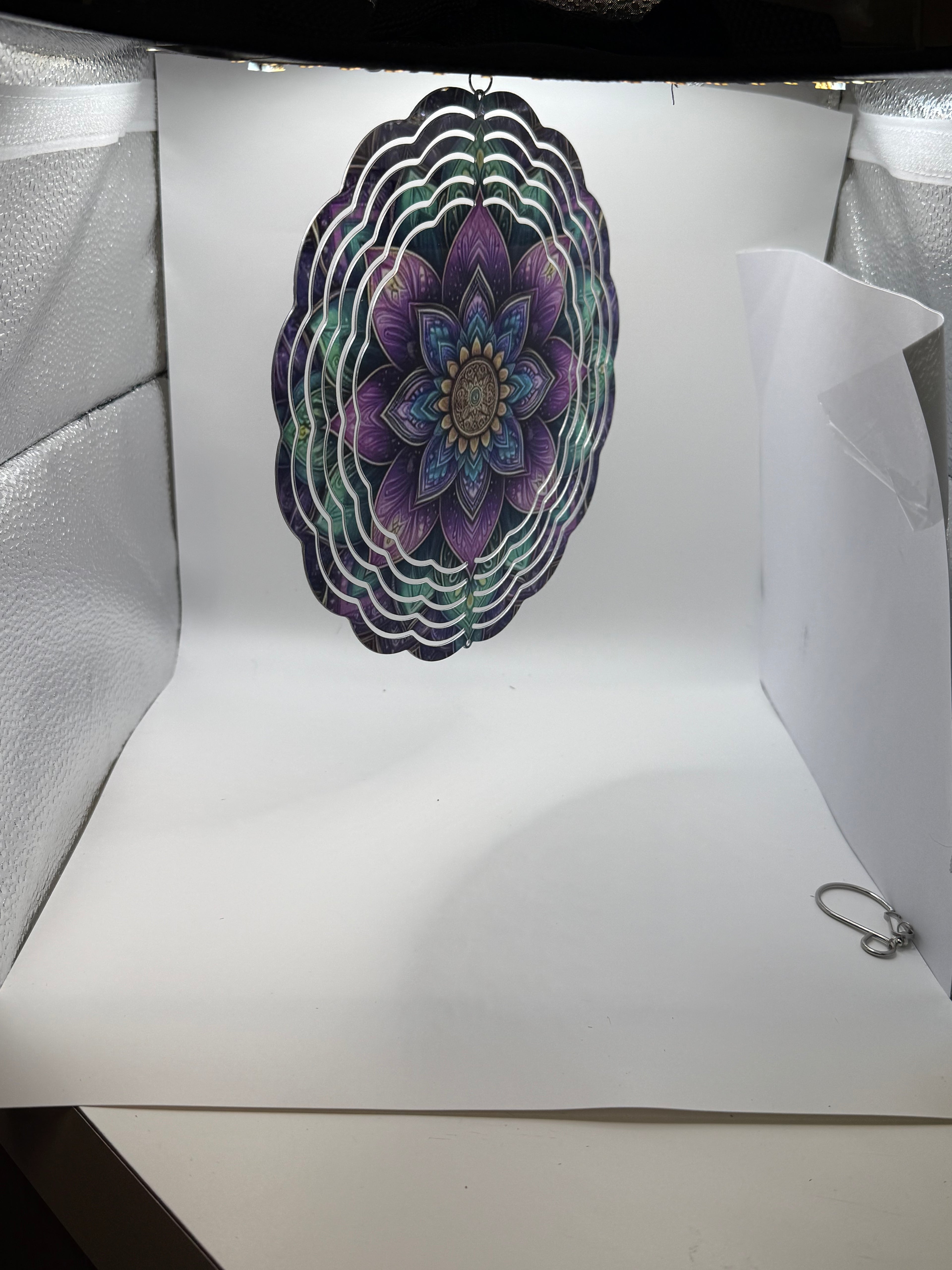 Mystic Mandala 8 " Wind spinner