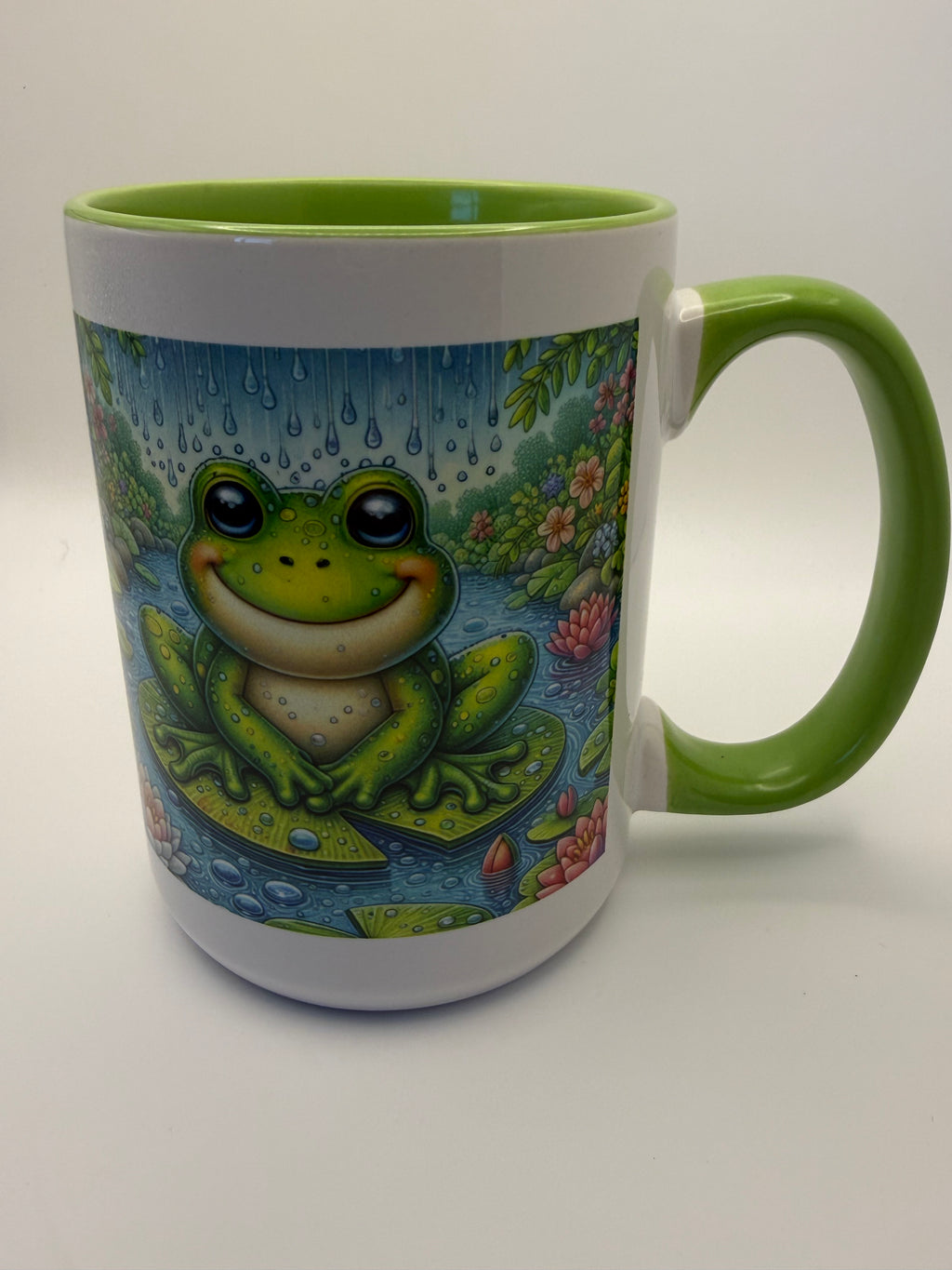 Lily Pad Frog Mug