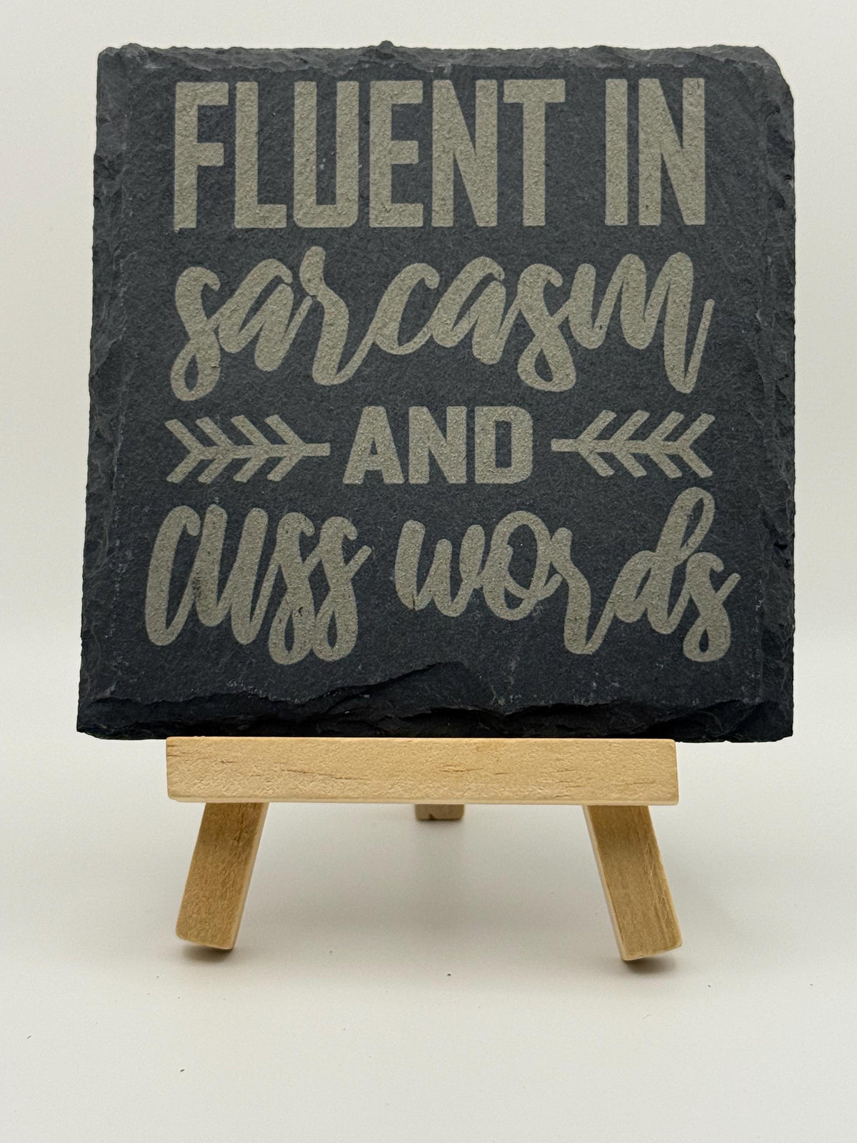 Laser Engraved Slate Tiles