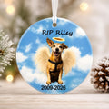 Personalized Pet Memorial Ceramic Ornament