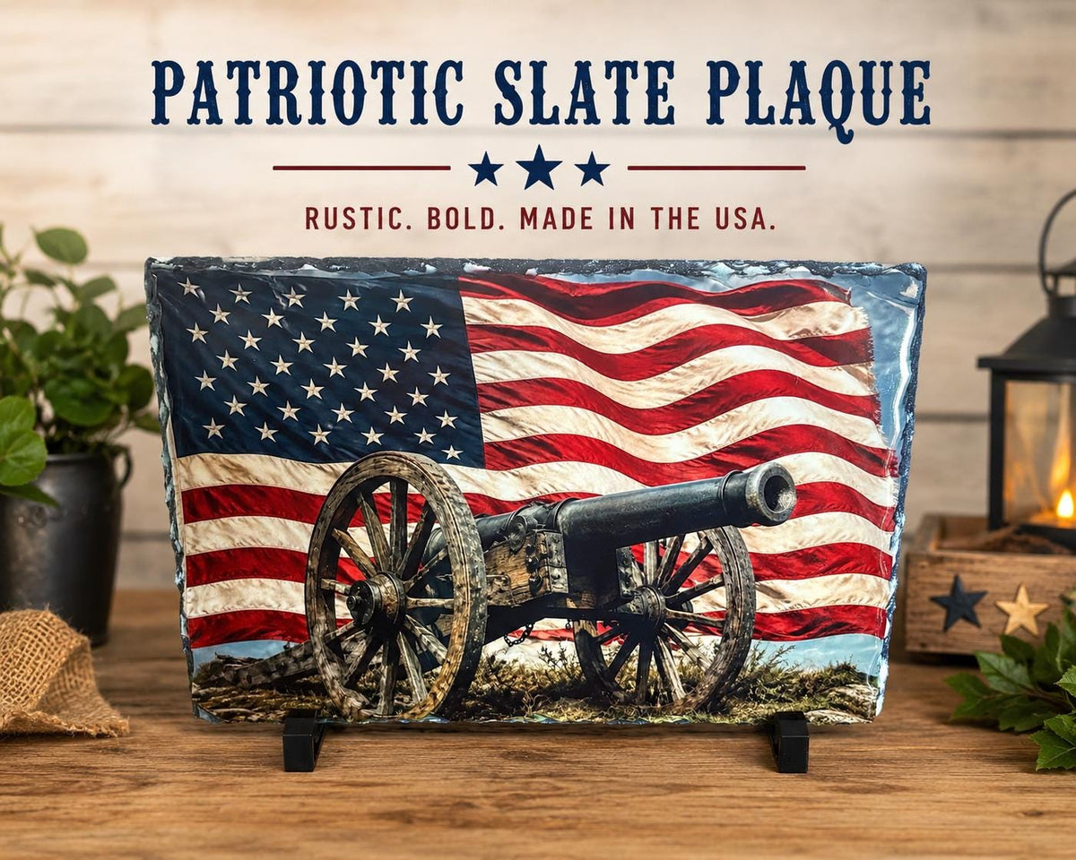 Patriotic Slate Plaque