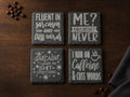Laser Engraved Slate Tiles